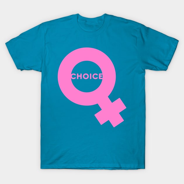 Choice — A Woman has the RIGHT to CHOOSE T-Shirt by drumweaver